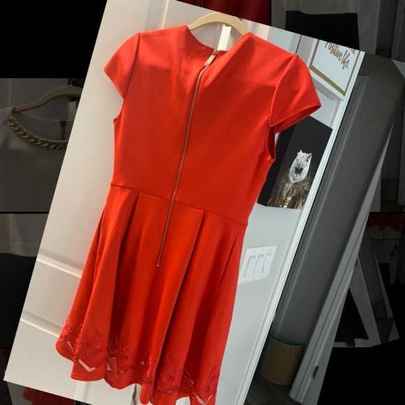 Gorgeous Ted Baker dress 👗 size 3 (8) - Picture 2 of 6